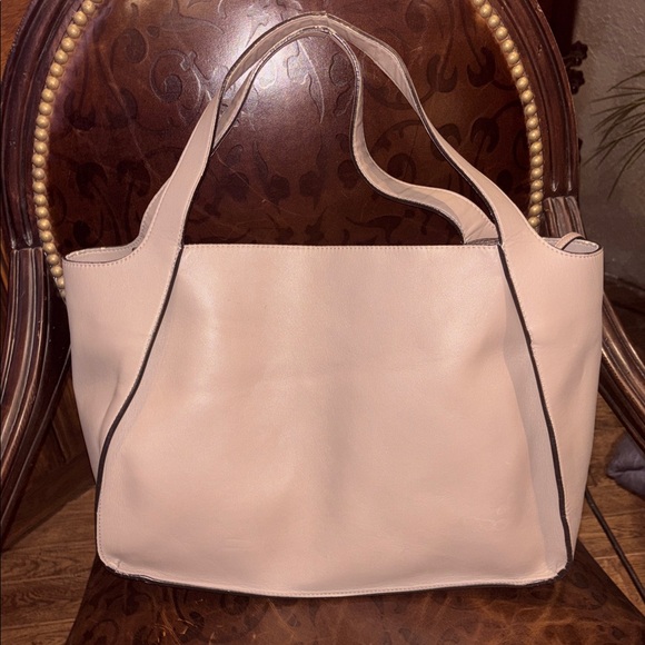 Stella McCartney Hand Bag Leather 2way Beige, with detachable pouch - Picture 3 of 13